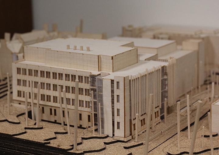 model of new building